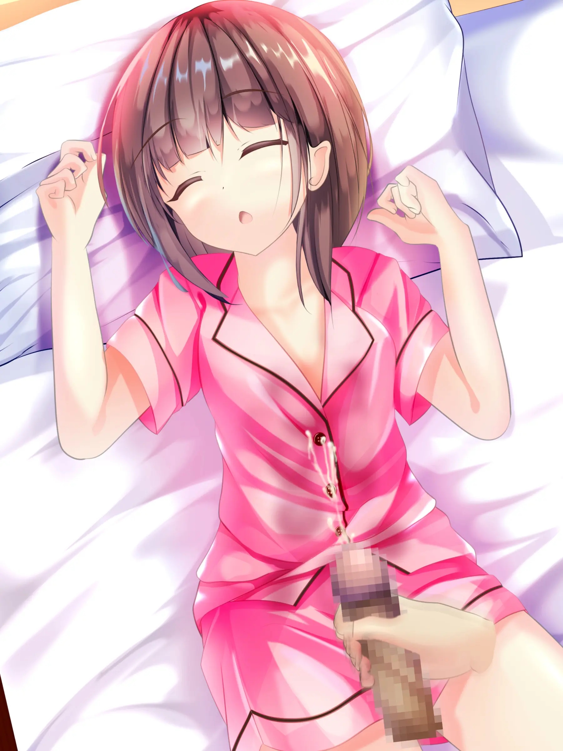 Onnanoko Ga Chakui No Mama Seieki To Ochikko O Kakerareru CG-Shuu | 여자아이가 옷을 입은 채 정액과 오줌이 뿌려지는 CG 모음집